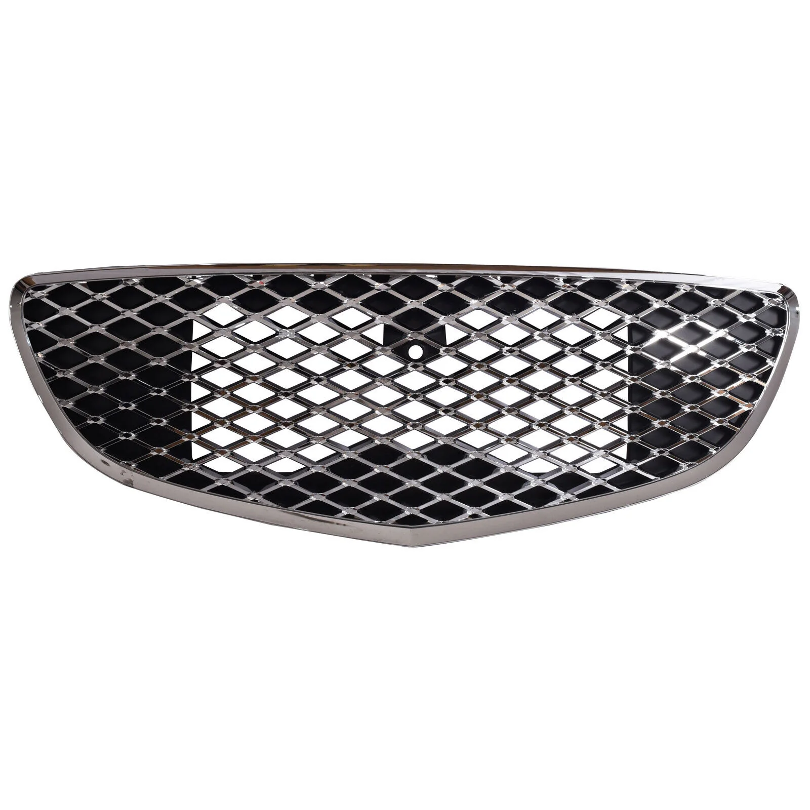 Chrome Front Grille For Genesis GV70 2022-2023 With Camera Hole - Image 3
