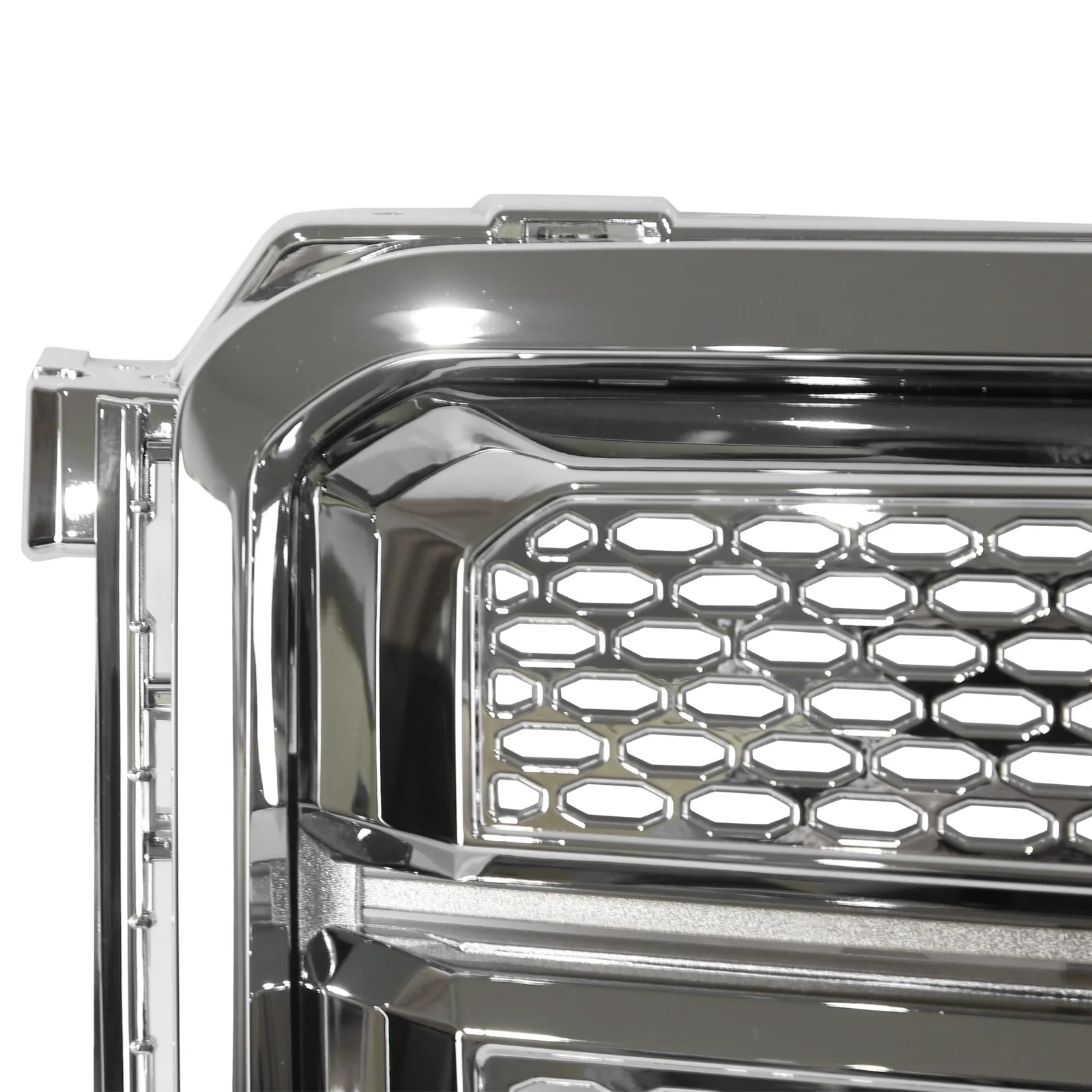 Chrome Front Upper Bumper Grille For 2013-2016 GMC Acadia Denali Style - Image 5