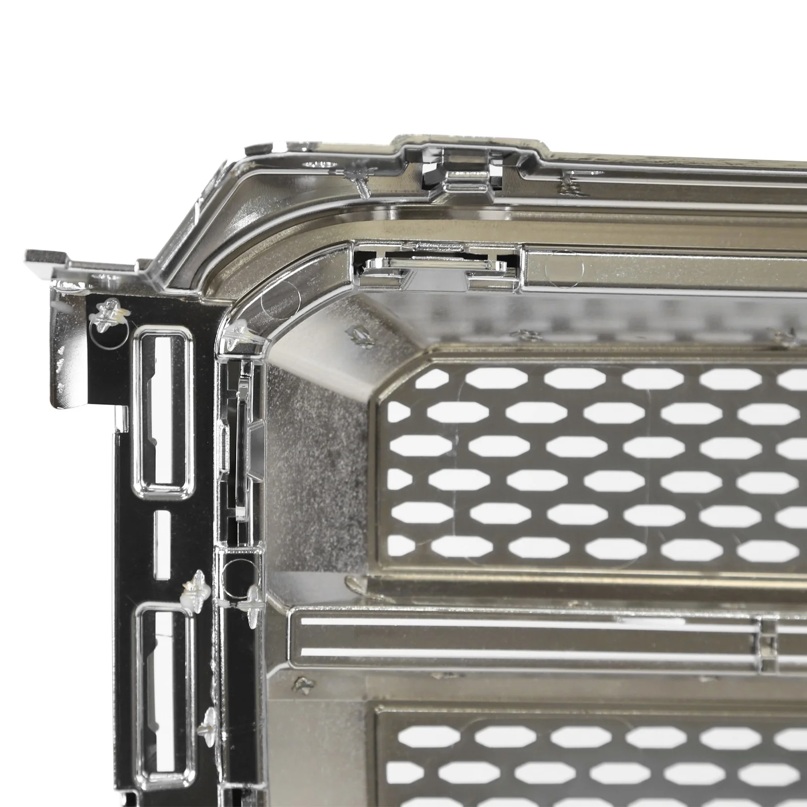 Chrome Front Upper Bumper Grille For 2013-2016 GMC Acadia Denali Style - Image 9