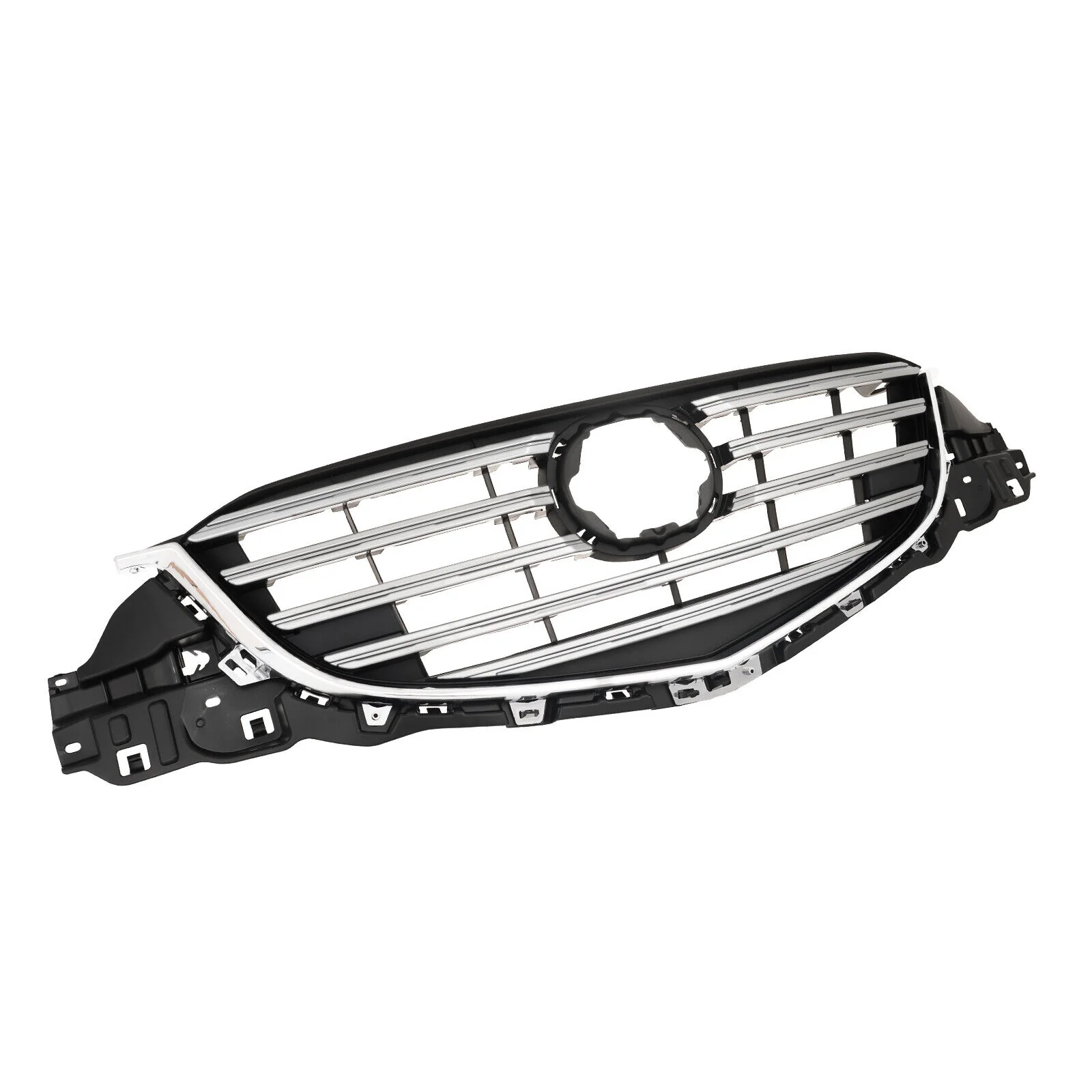 Chrome Front Upper Grille Assembly For 2015-2016 Mazda CX-5 KA0G50710B MA1200208 - Image 4
