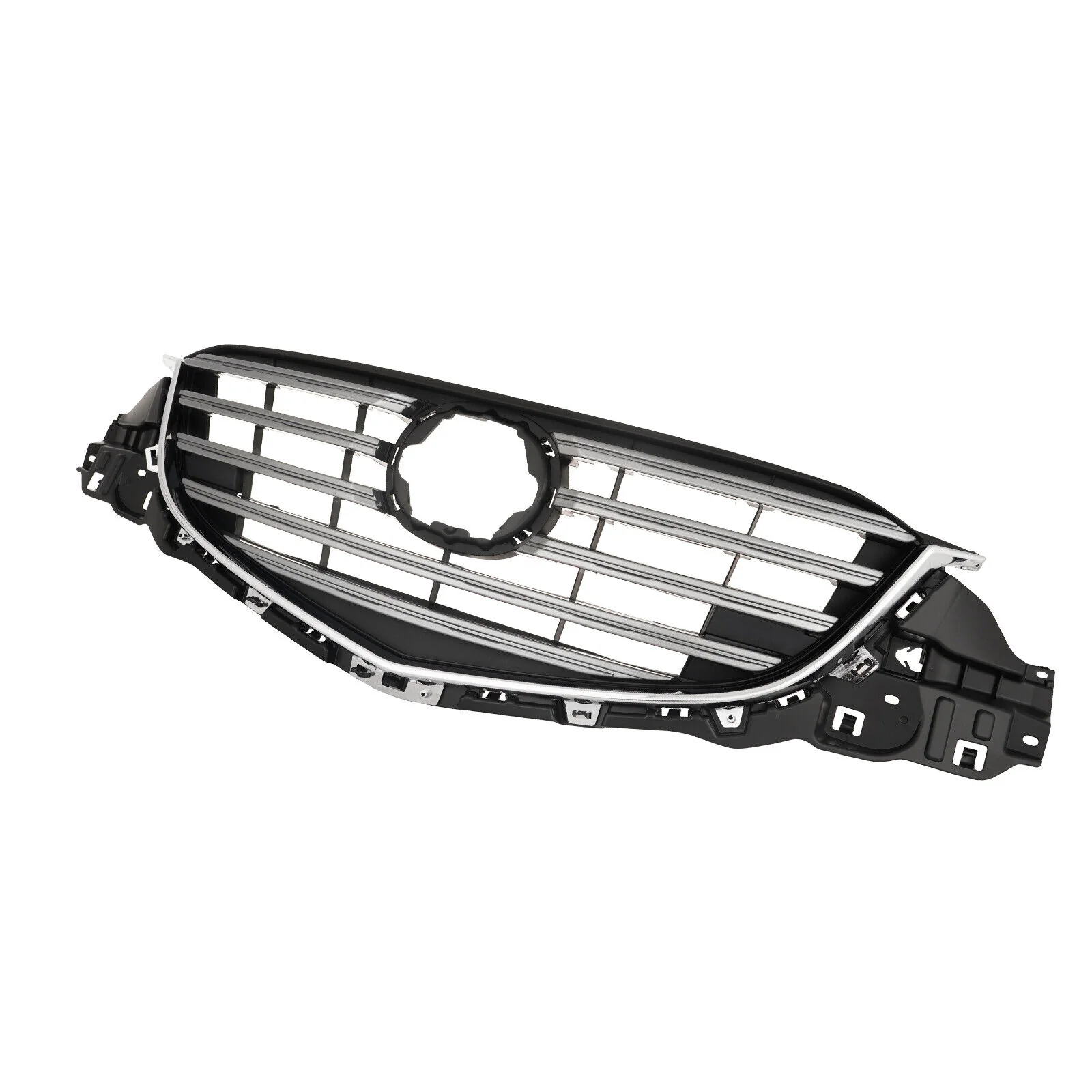 Chrome Front Upper Grille Assembly For 2015-2016 Mazda CX-5 KA0G50710B MA1200208 - Image 6