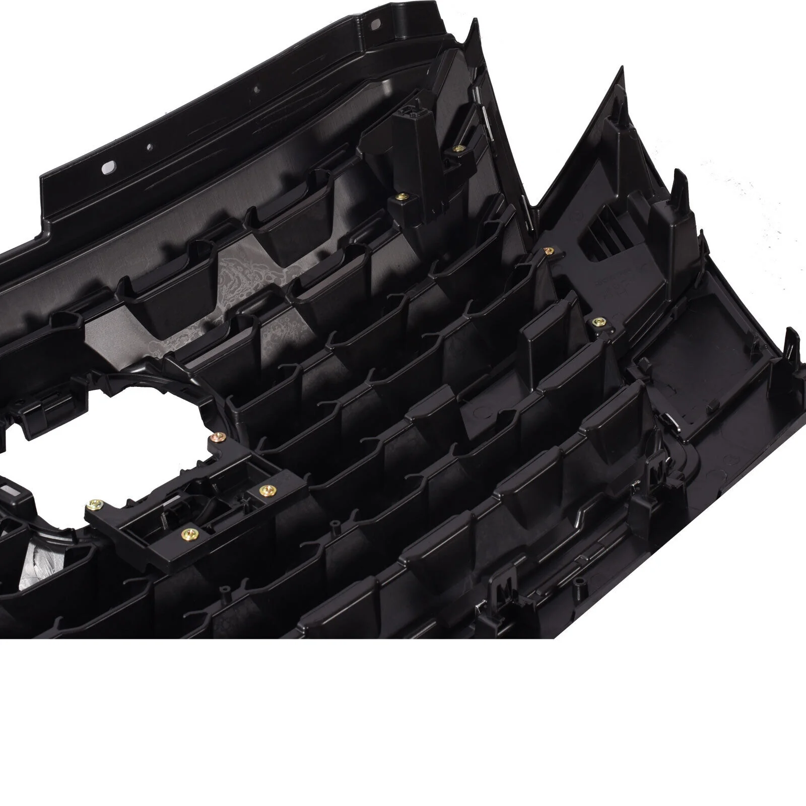 Black Front Bumper Upper Grille Replacement For 2021-2023 Nissan Kicks - Image 3
