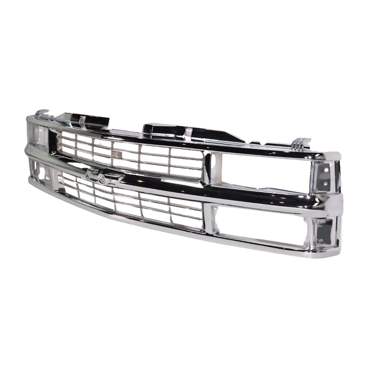 Chrome Grille Assembly for 1994–1999 Chevy C1500 K1500 & 1995–1999 Tahoe OE# 15981106 - Image 3