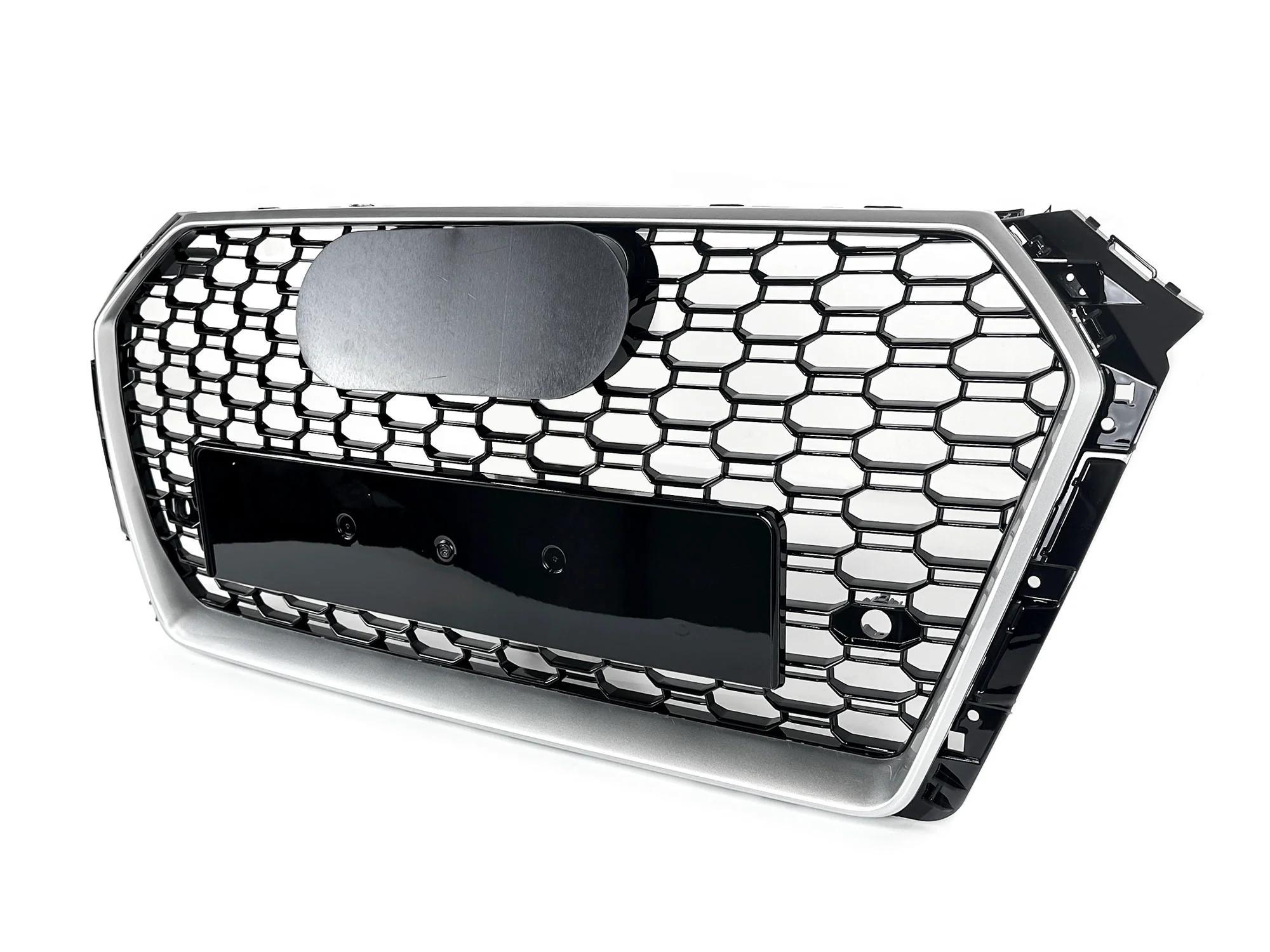 Chrome Honeycomb Front Grille for Audi A4 B9 S4 2017-2019 fg315 - Image 5