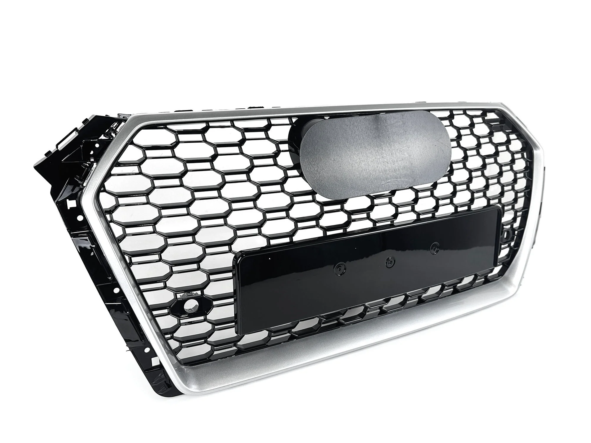 Chrome Honeycomb Front Grille for Audi A4 B9 S4 2017-2019 fg315 - Image 6