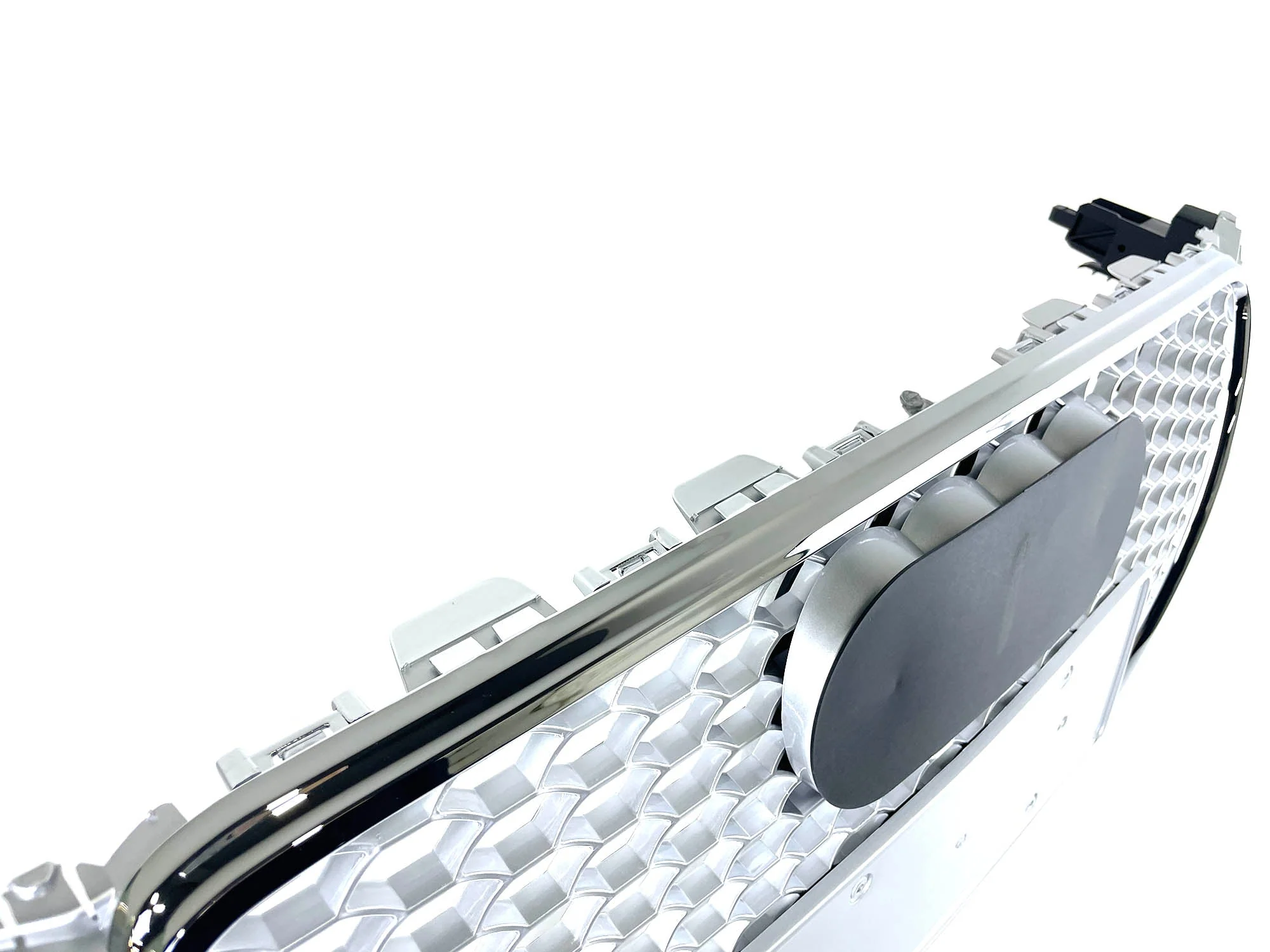 Chrome Honeycomb Front Mesh Grille for Audi A5 B8 S5 2008-2012 fg311 - Image 6