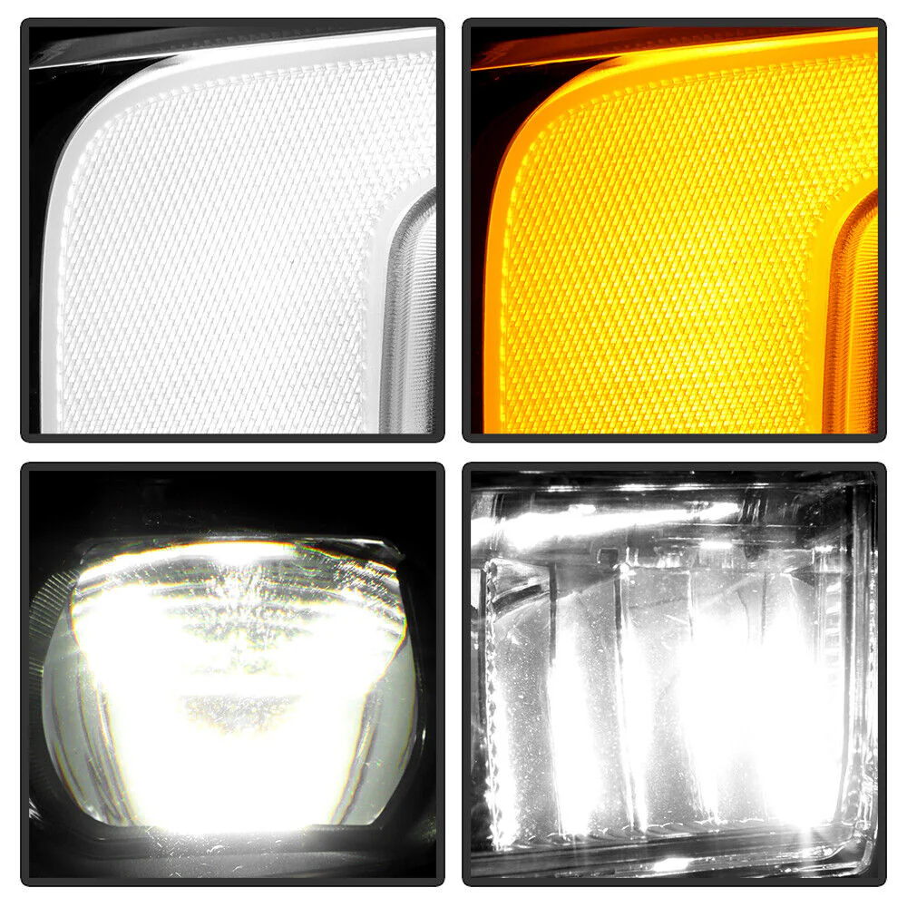 For 2022-2024 Chevy Silverado 1500 Chrome LED DRL w/ White Animation Headlights - Image 8