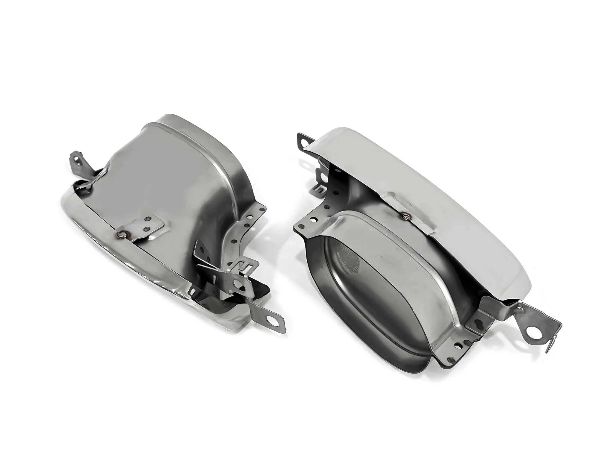 Chrome Square Exhaust Tips for BMW G20 G21 M340i 2019-2022 - Image 8