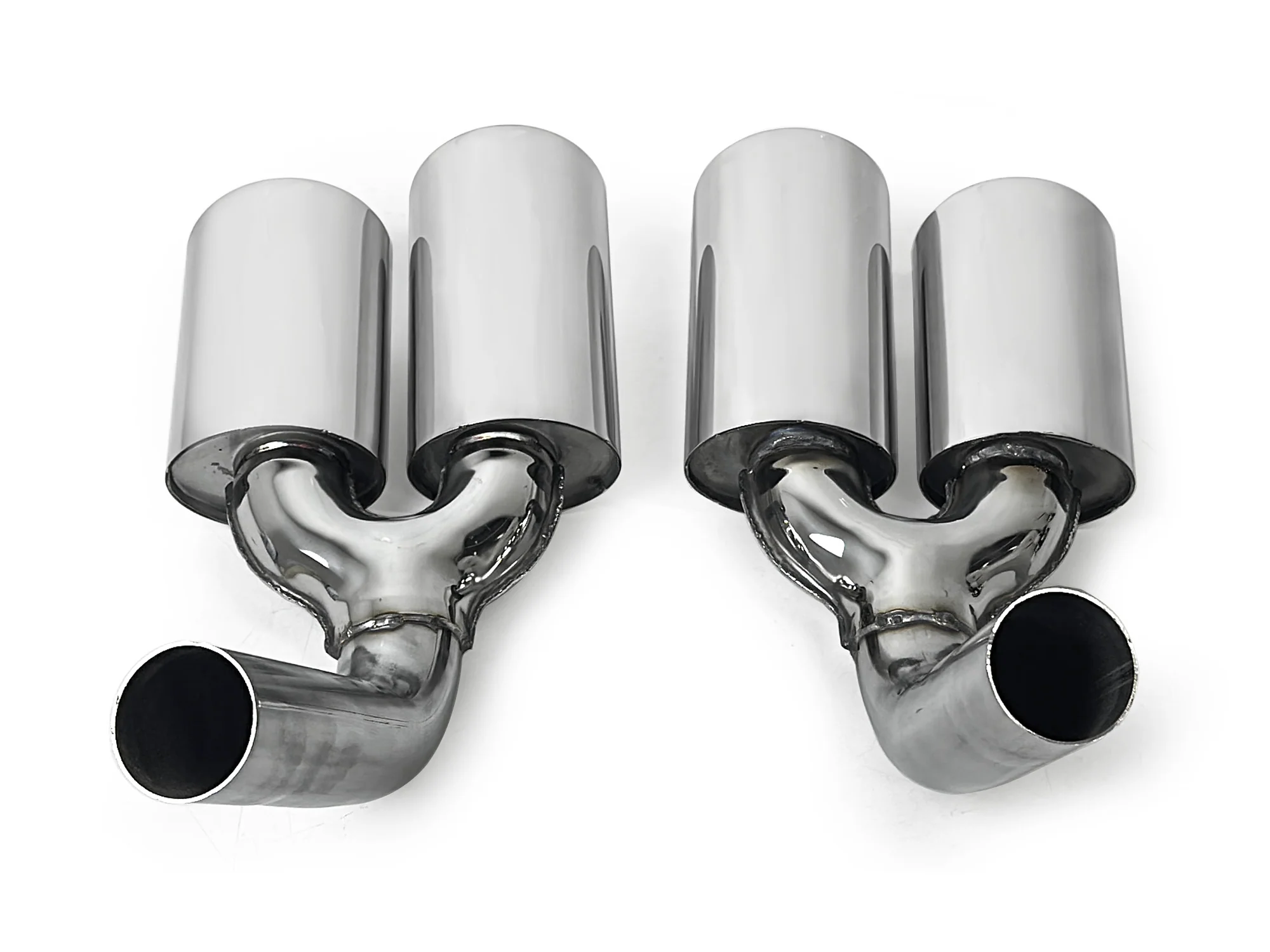 Chrome Twin Exhaust Tips For Mercedes G-Class W463 G500 G550 G320 1989-2018 - Image 6