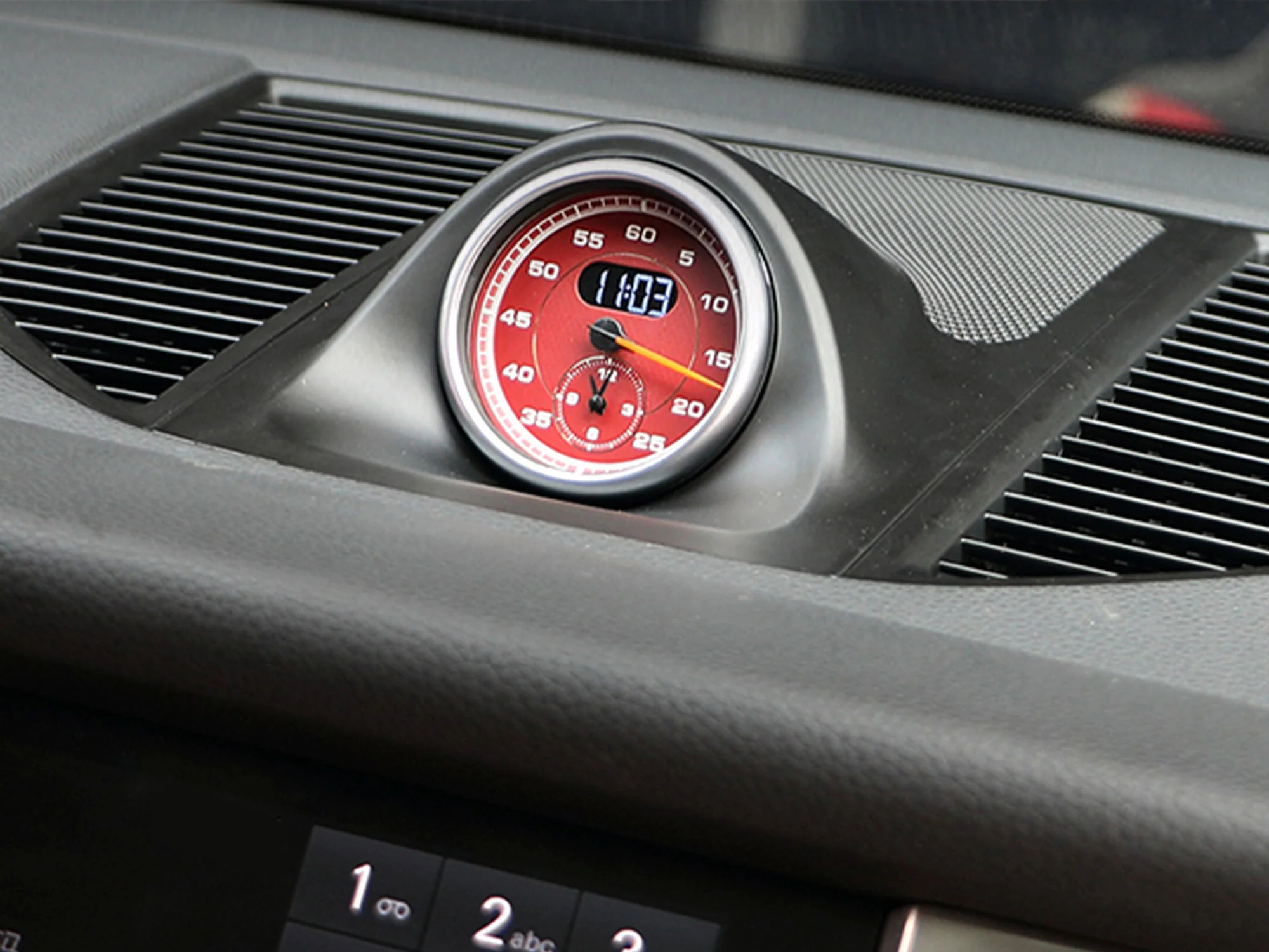 Sport Chrono Stopwatch Clock with Wire Harness for Porsche 911 2012-2015, Macan 2014-2016, Cayenne 2011-2014, Panamera 2010-2016, Cayman Boxster 2013-2016 - Image 5