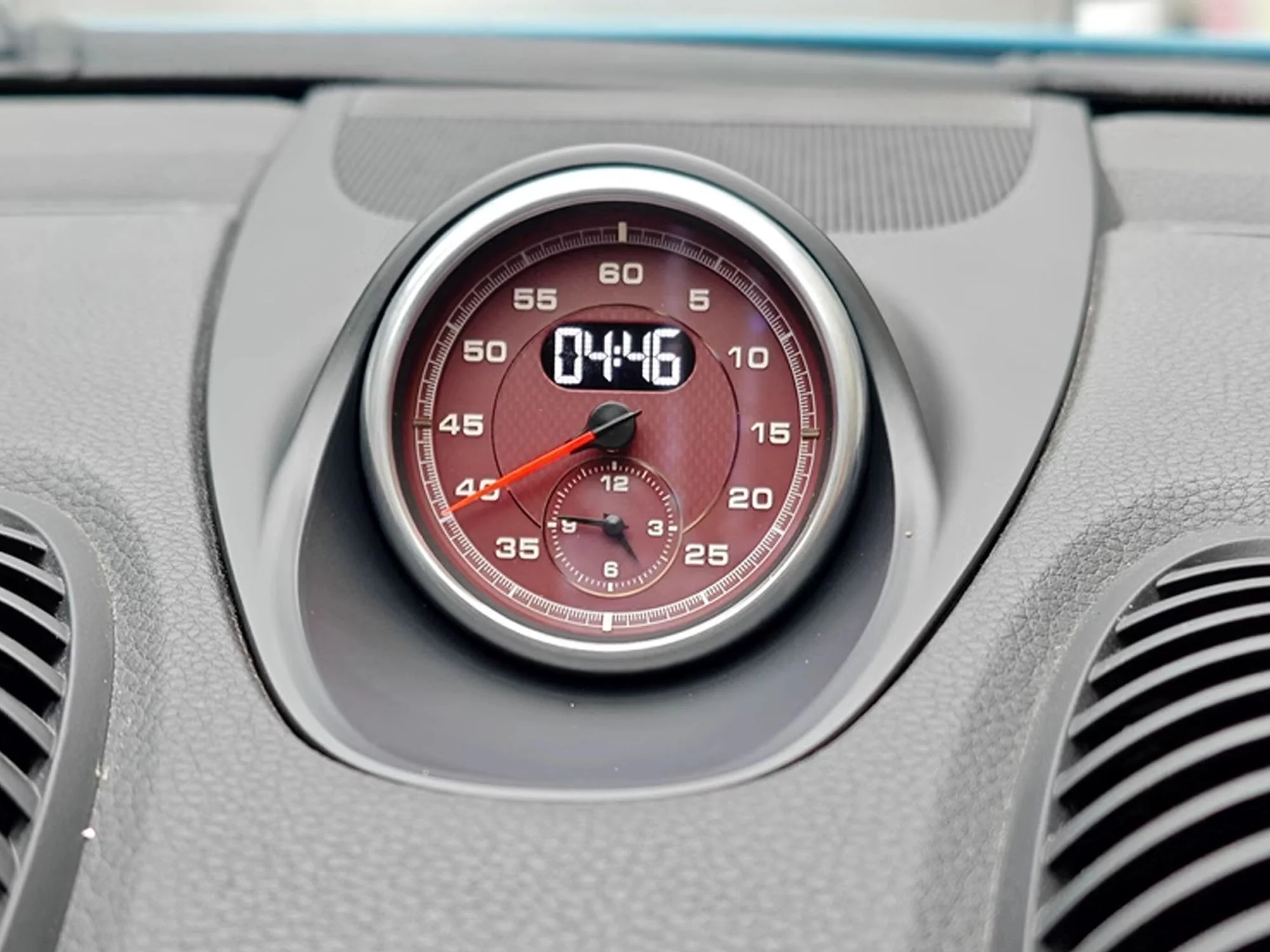 Sport Chrono Stopwatch Clock with Wire Harness for Porsche 911 2012-2015, Macan 2014-2016, Cayenne 2011-2014, Panamera 2010-2016, Cayman Boxster 2013-2016 - Image 6