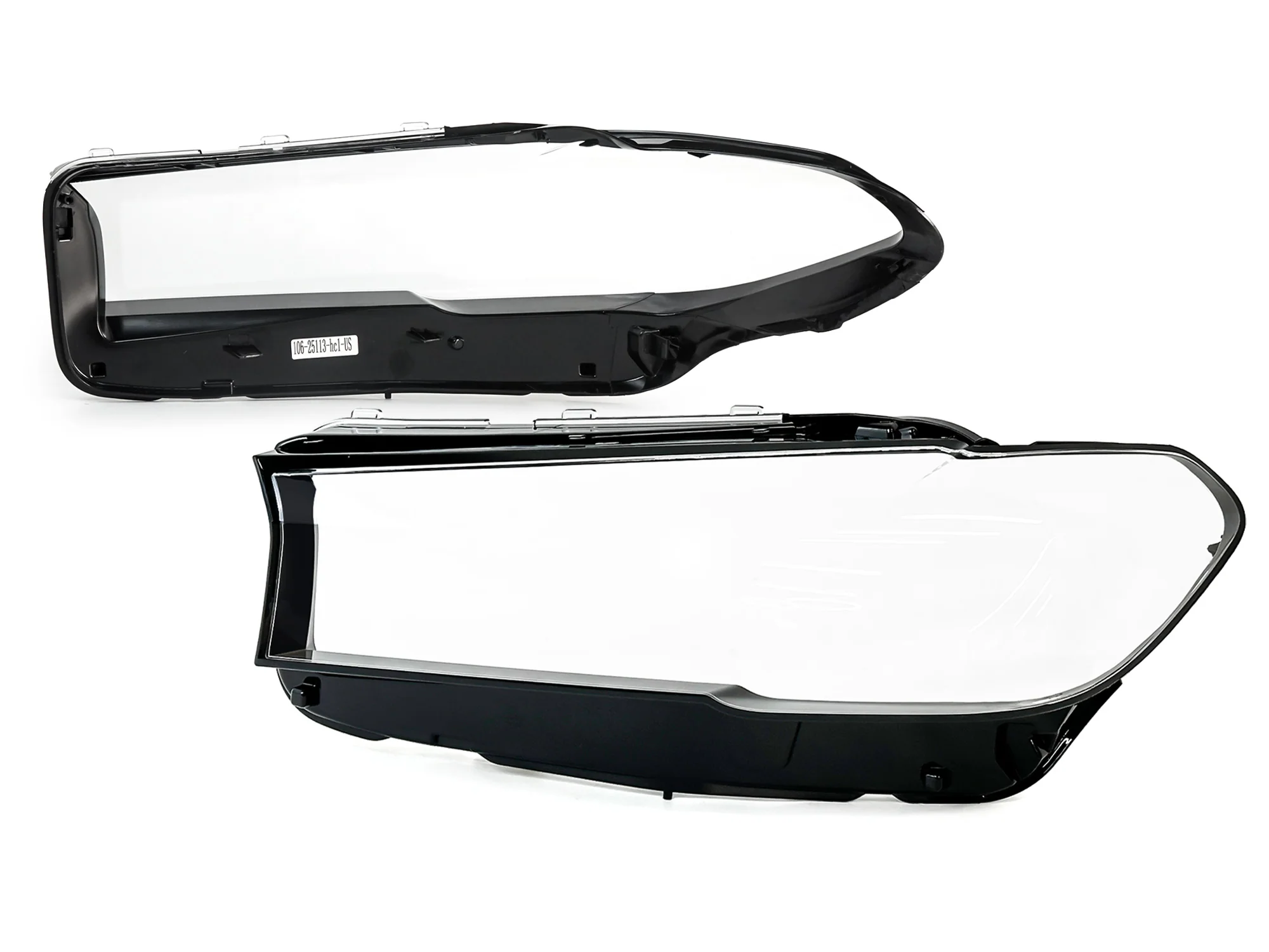Clear Headlamp Lens Shell Headlight Covers for BMW 530i 540i G30 2020-2023 Pair w/ Sealant - Image 6