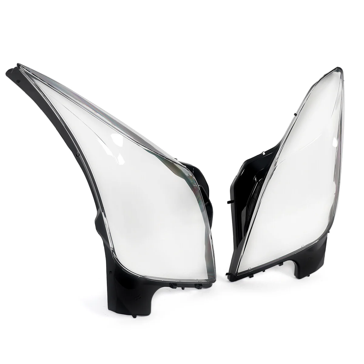 Clear Headlight Lens Covers Left + Right for 2013-2017 Cadillac XTS Replacement Shells