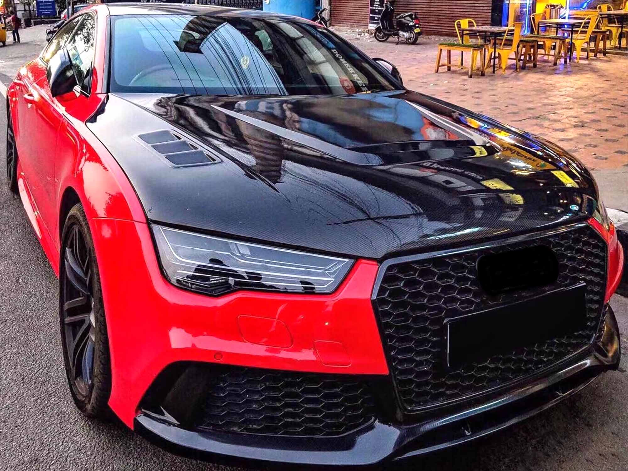 Clear Right Headlight Lens Cover For Audi A7 S7 RS7 2016-2018 w/Sealant Glue - Image 2