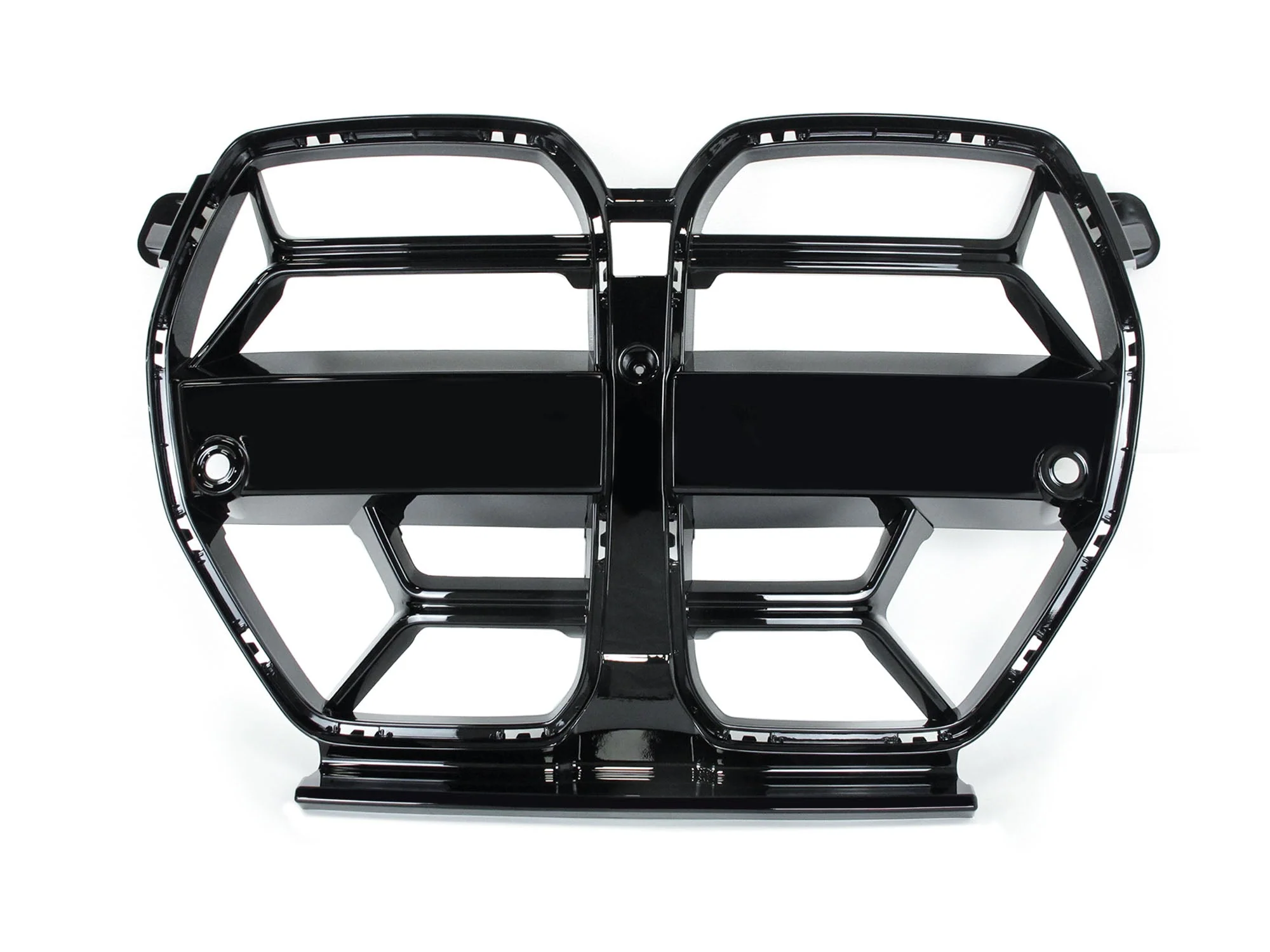 For BMW M3 G80 M4 G82 G83 2021-2025 Gloss Black Front Bumper Upper Nose Grille - Image 5