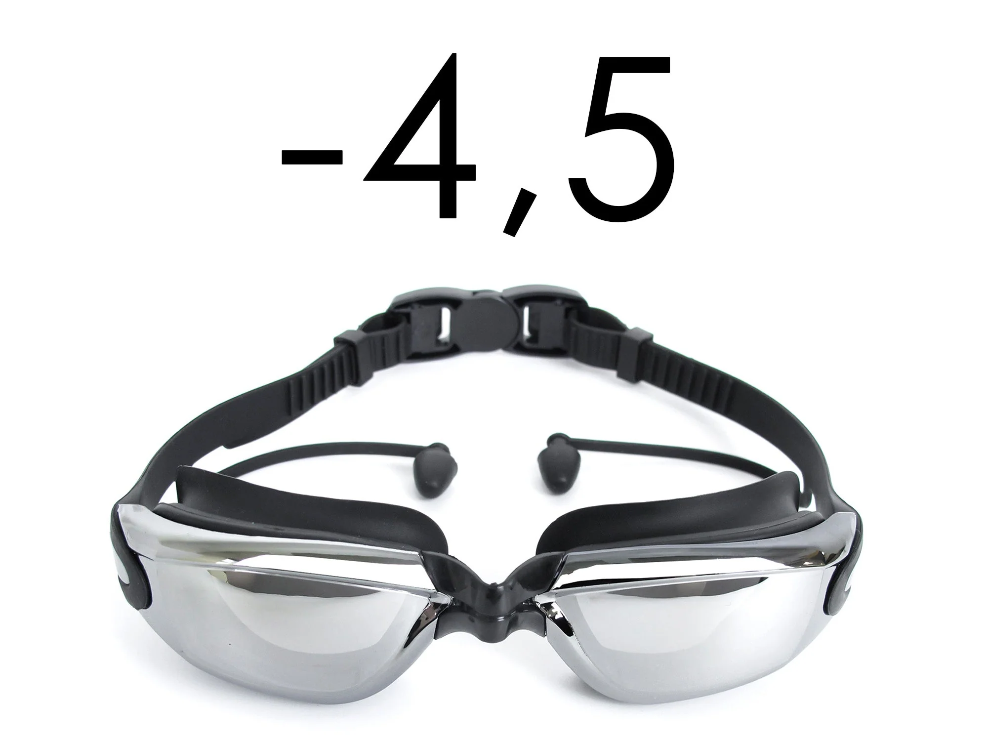Comfortable Swimming Goggles with UV Anti-Fog Swim Glasses Adjustable -1.5 to -8 - Image 20