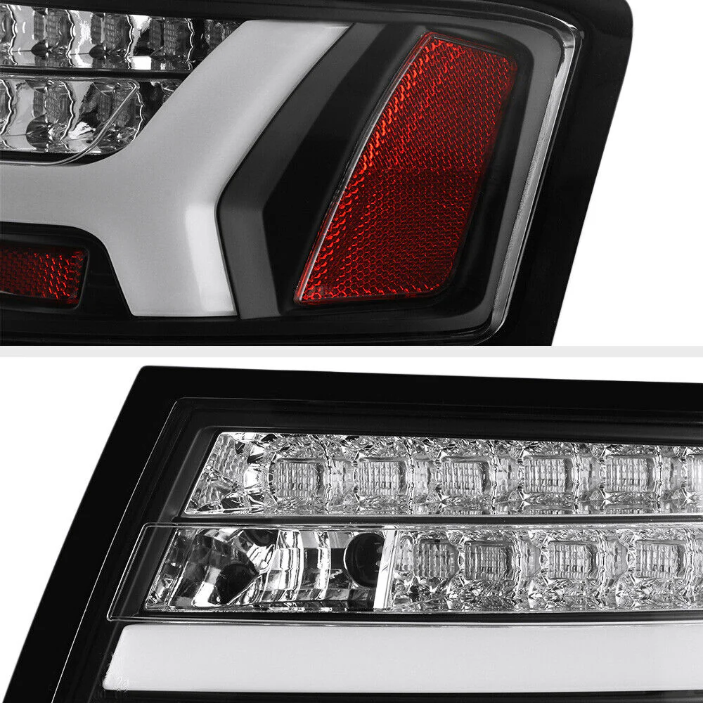 Cyclop Optic Tube Black LED Tail Lights for 2009-2011 Audi A6 C6 Rear Lamps - Image 6