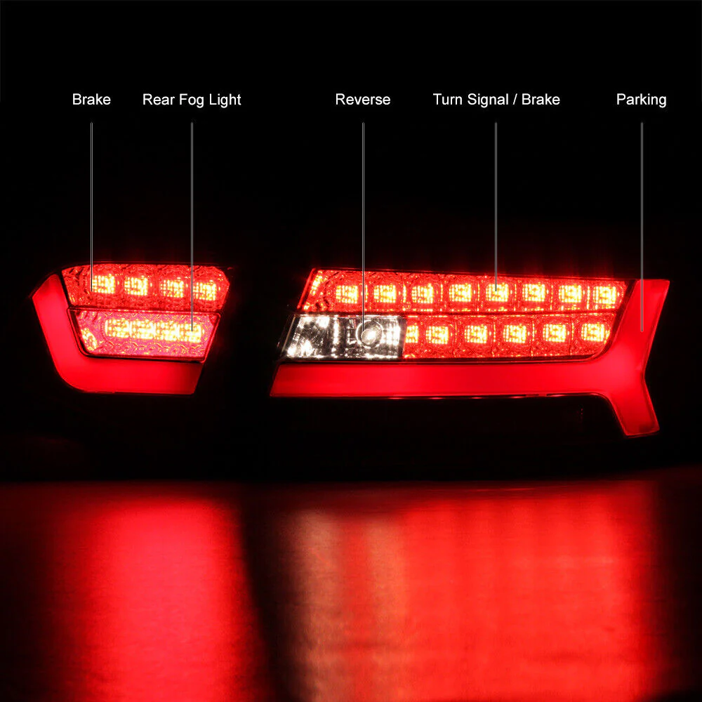 Cyclop Optic Tube Black LED Tail Lights for 2009-2011 Audi A6 C6 Rear Lamps - Image 8