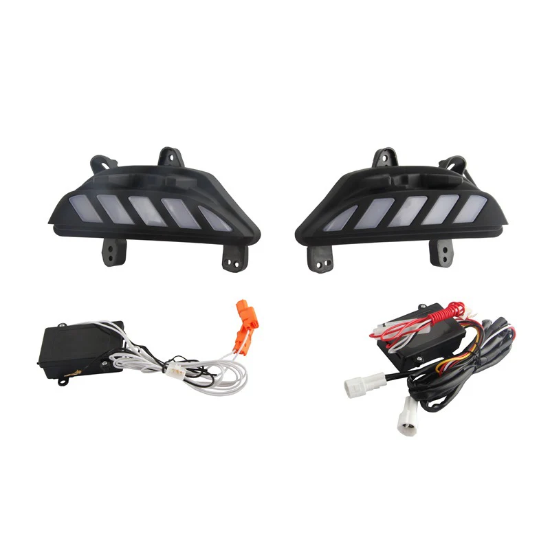 Daytime Running Light DLR Fog Lamp Turn Signal DRL For Mazda 3 AXELA 2014-2016 - Image 2