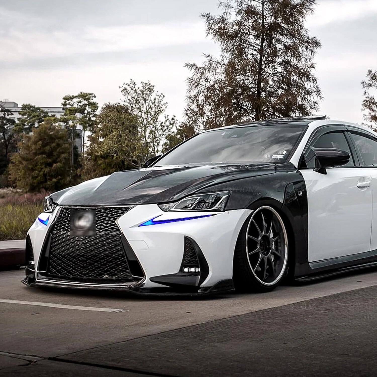 Daytime Running Light DRL Turn Signal Fog Lamps for 2017–2020 Lexus IS200t IS300 IS250 IS350 F - Image 2
