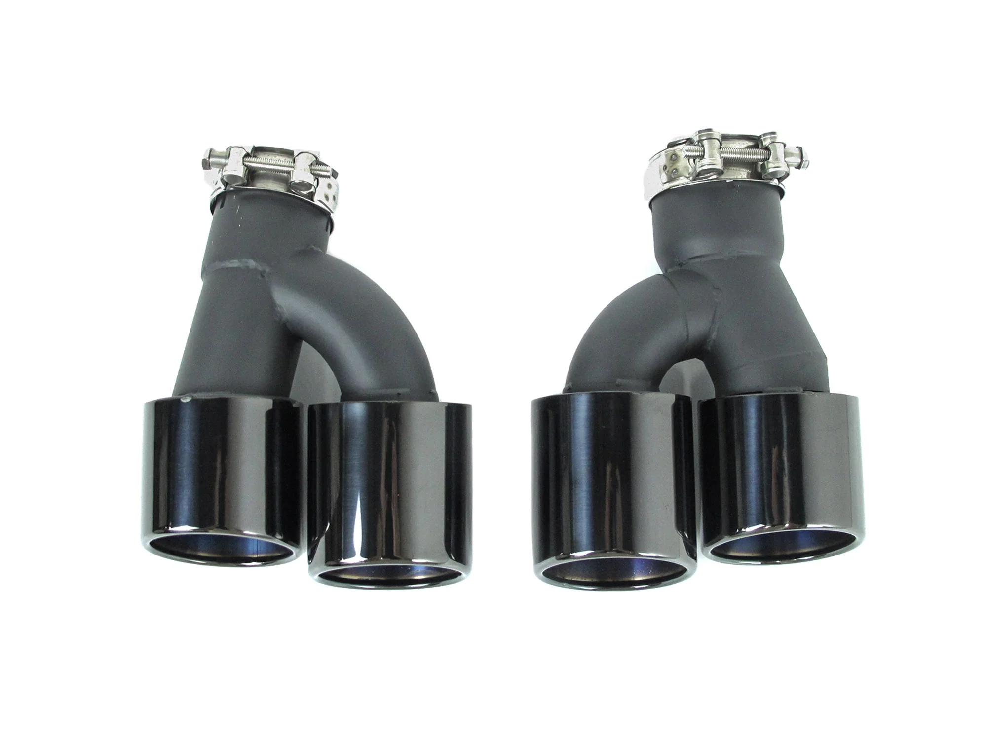 MP Style Gloss Black Diffuser + Twin Exhaust Tips For BMW G30 530i 540i M Sport 2017–2023 - Image 12