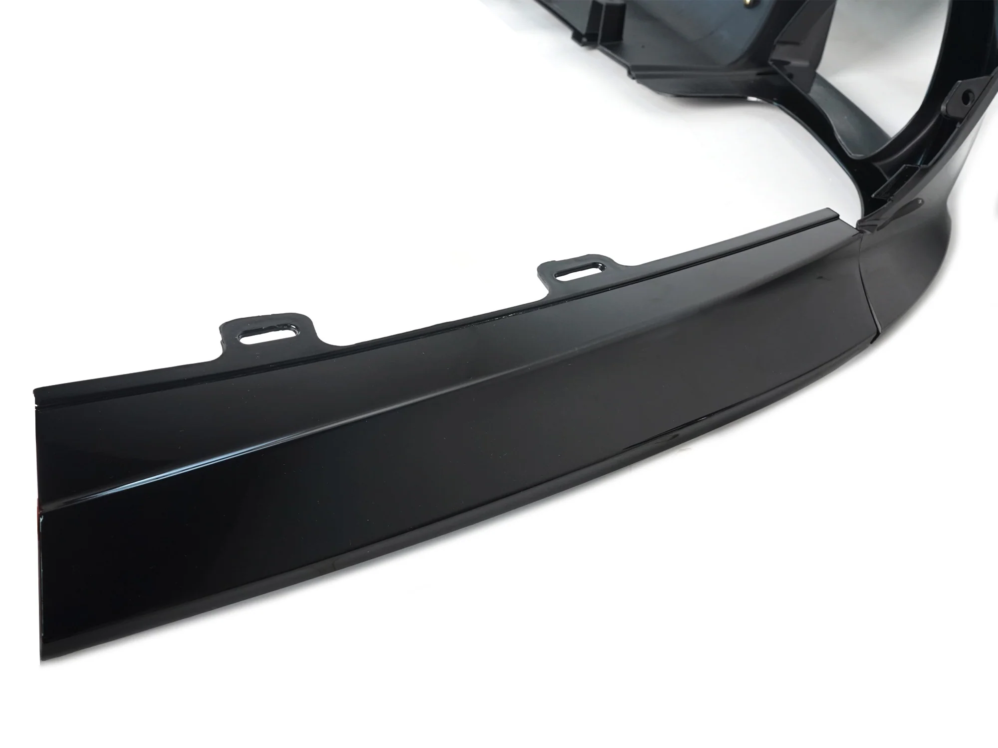 For 2019-2022 BMW G20 M340i Gloss Black Rear Diffuser w/ Carbon Fiber Quad Exhaust Tips - Image 8