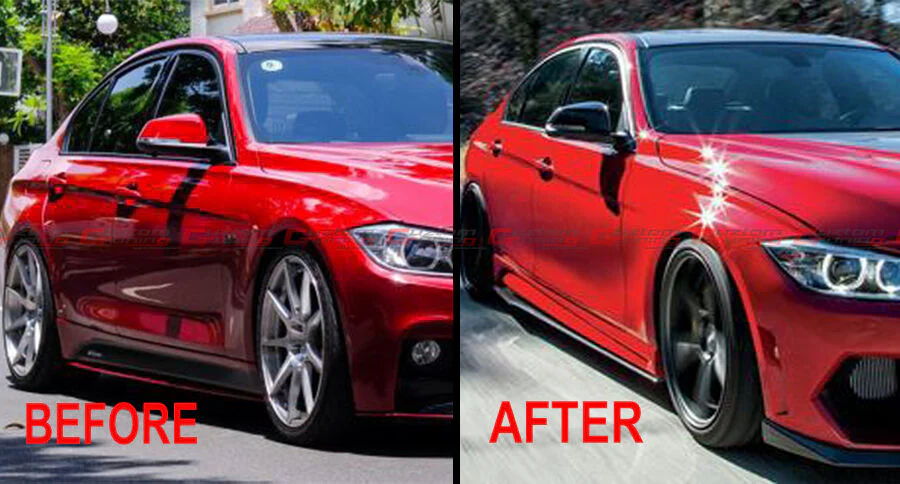 Replacement Carbon Fiber Mirror Caps Cover Fit For BMW E84 F20 F22 F30 F32 F33 F36 - Image 5