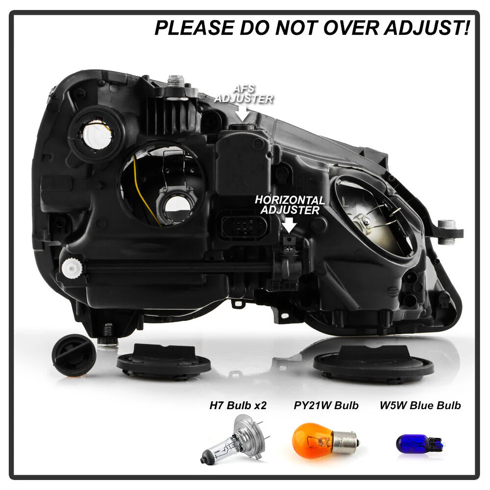 Driver Left Side For 2010-2013 Mercedes Benz W212 E350 E550 Halogen Headlight Headlamp - Image 8