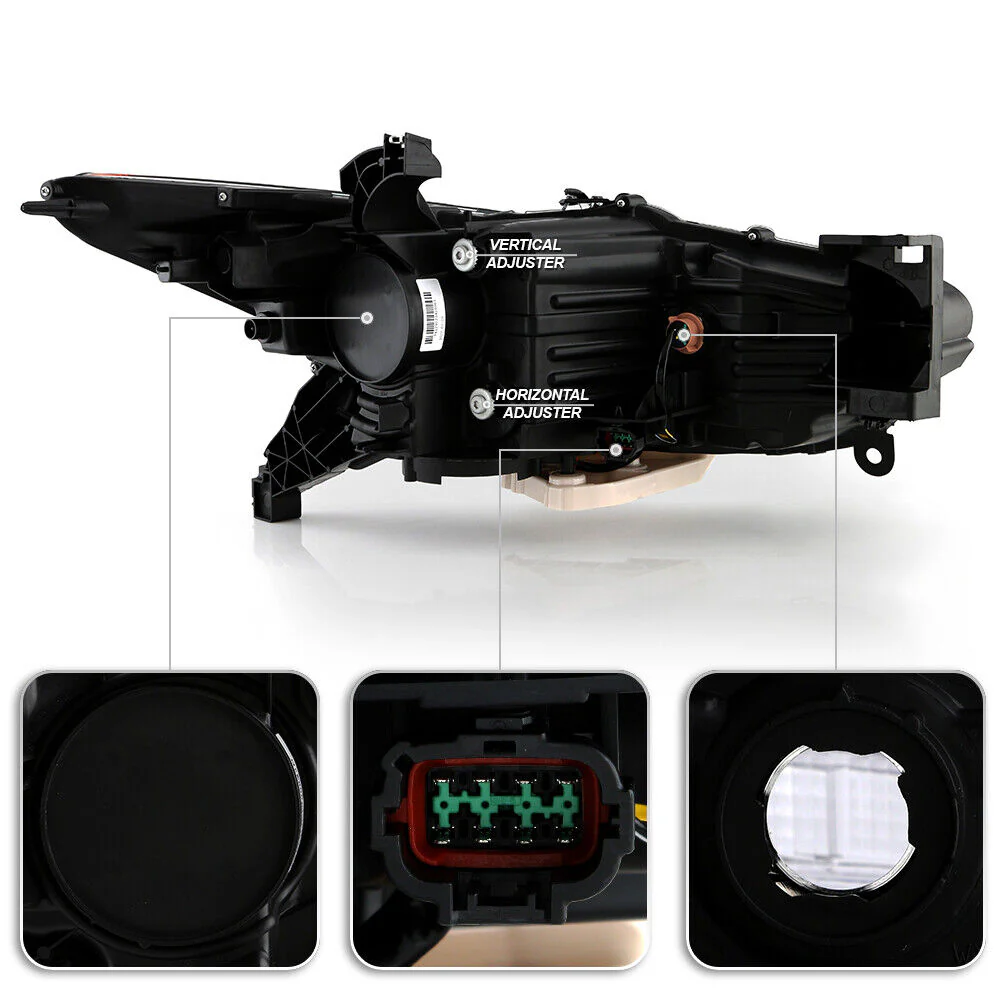 Driver Left Side For 2019-2020 Infiniti QX60 Factory LED Low Beam Projector Headlight w/o AFS - Image 3