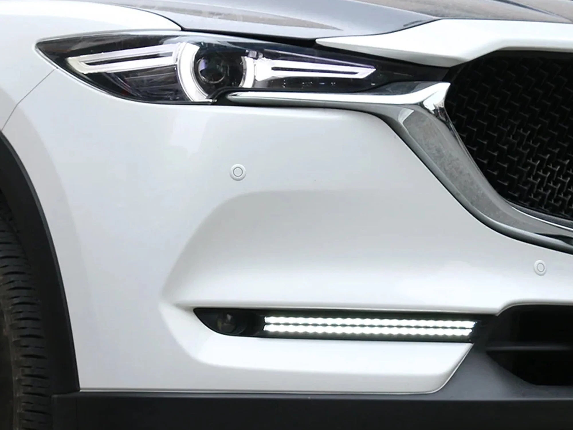 For 2017-2021 Mazda CX5 CX-5 LED Fog Lights Bumper Lamps Trurn Signal Left+Right - Image 3