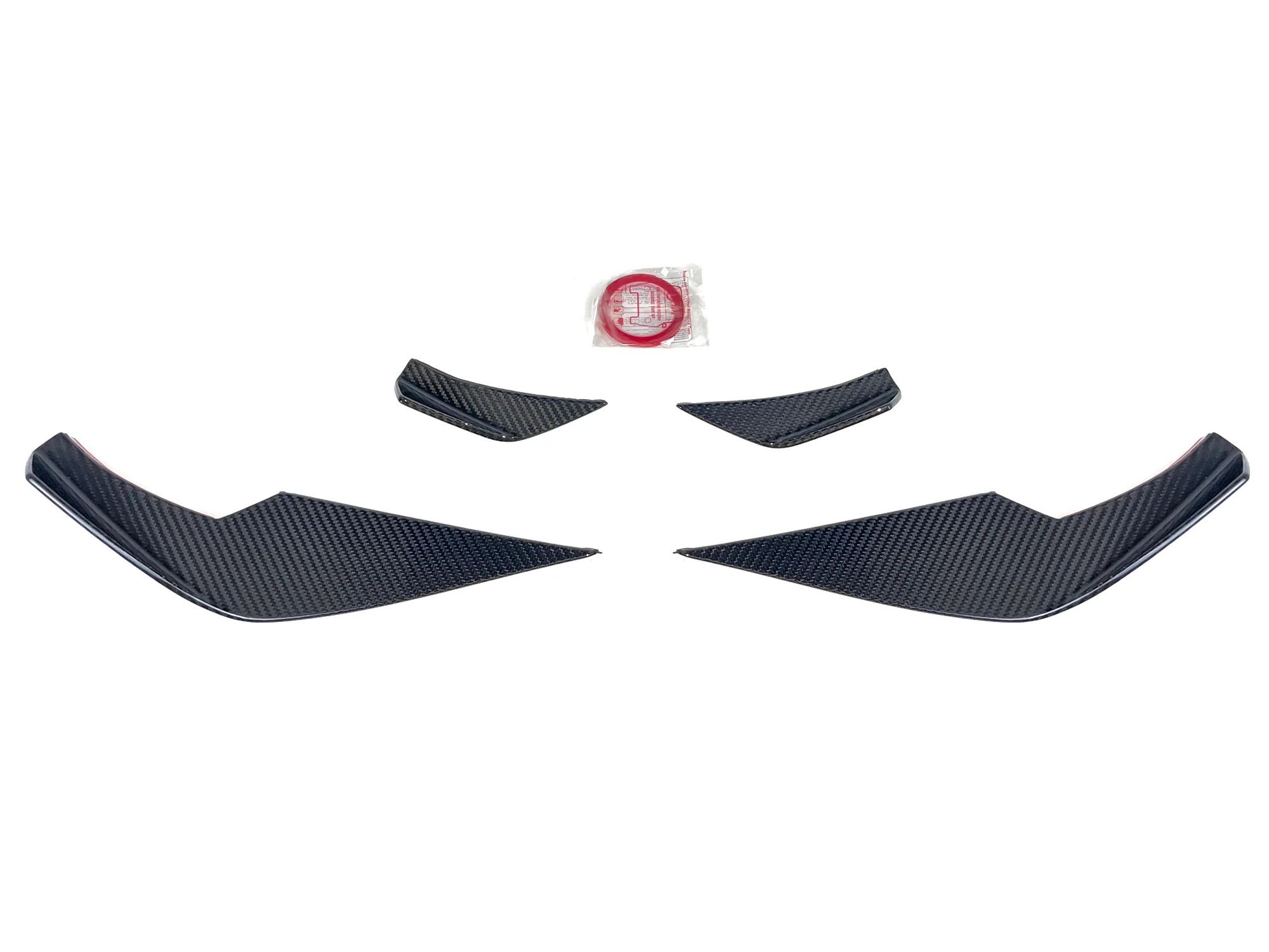 Dry Carbon Fiber Front Bumper Canards for BMW G80 M3 G82 G83 M4 2021-2024 - Image 5