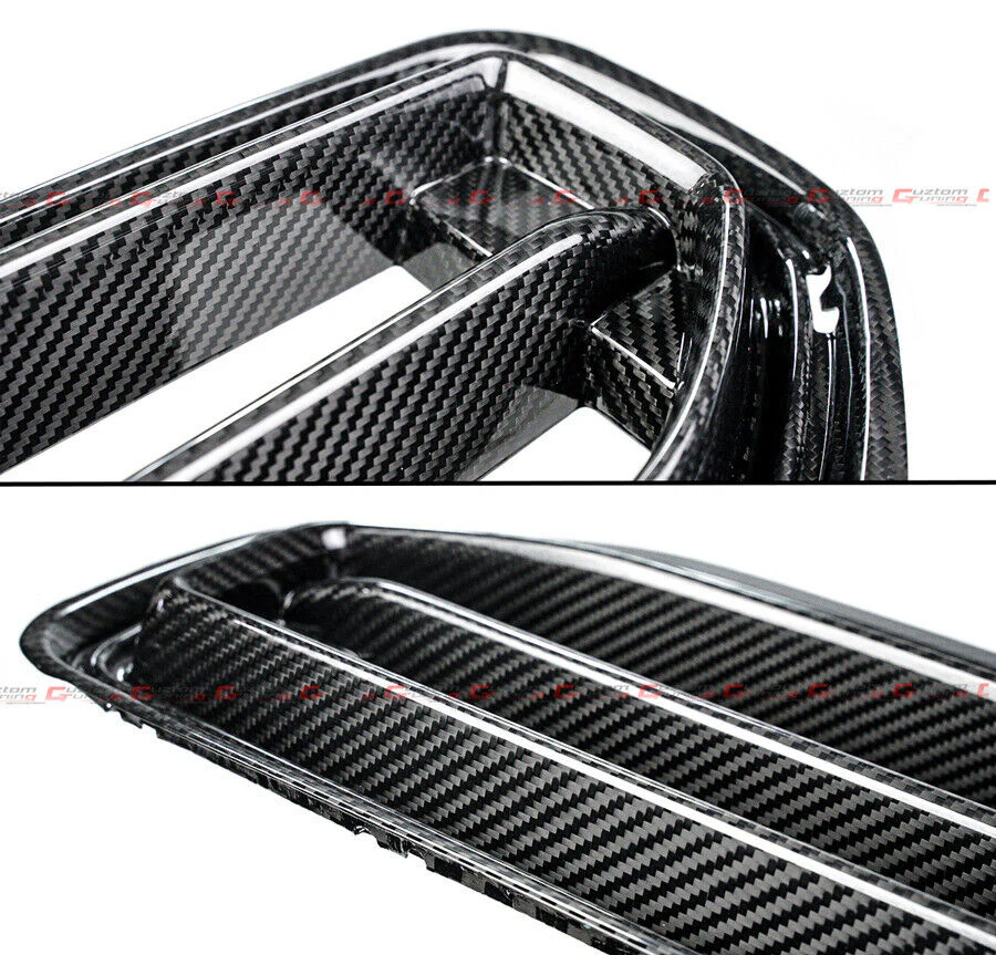 Dry Carbon Fiber Front Bumper Kidney Grille for BMW G87 M2 2023-2026 - Image 3