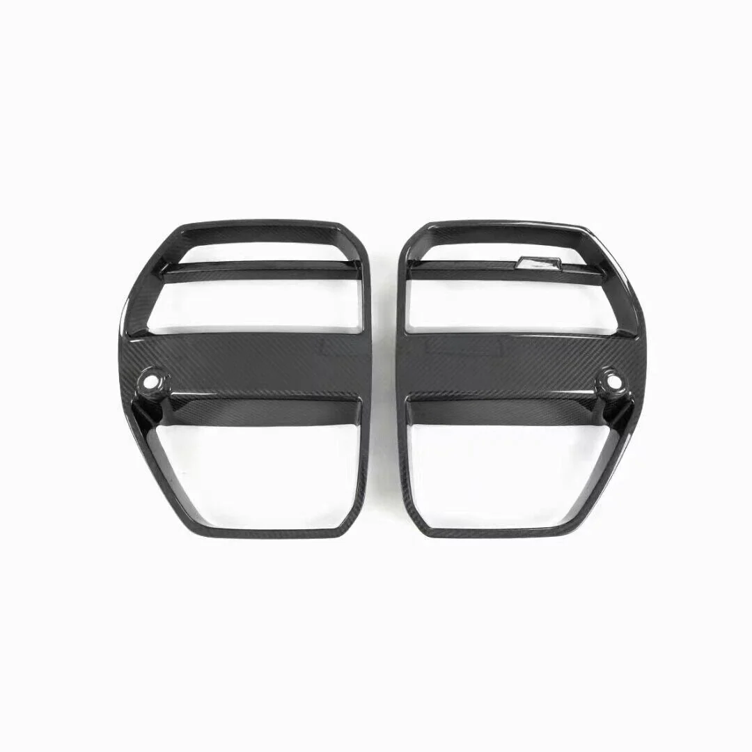Dry Carbon Fiber Front Kidney Grille For BMW M3 G80 M4 G82 G83 2021-2026 - Image 4