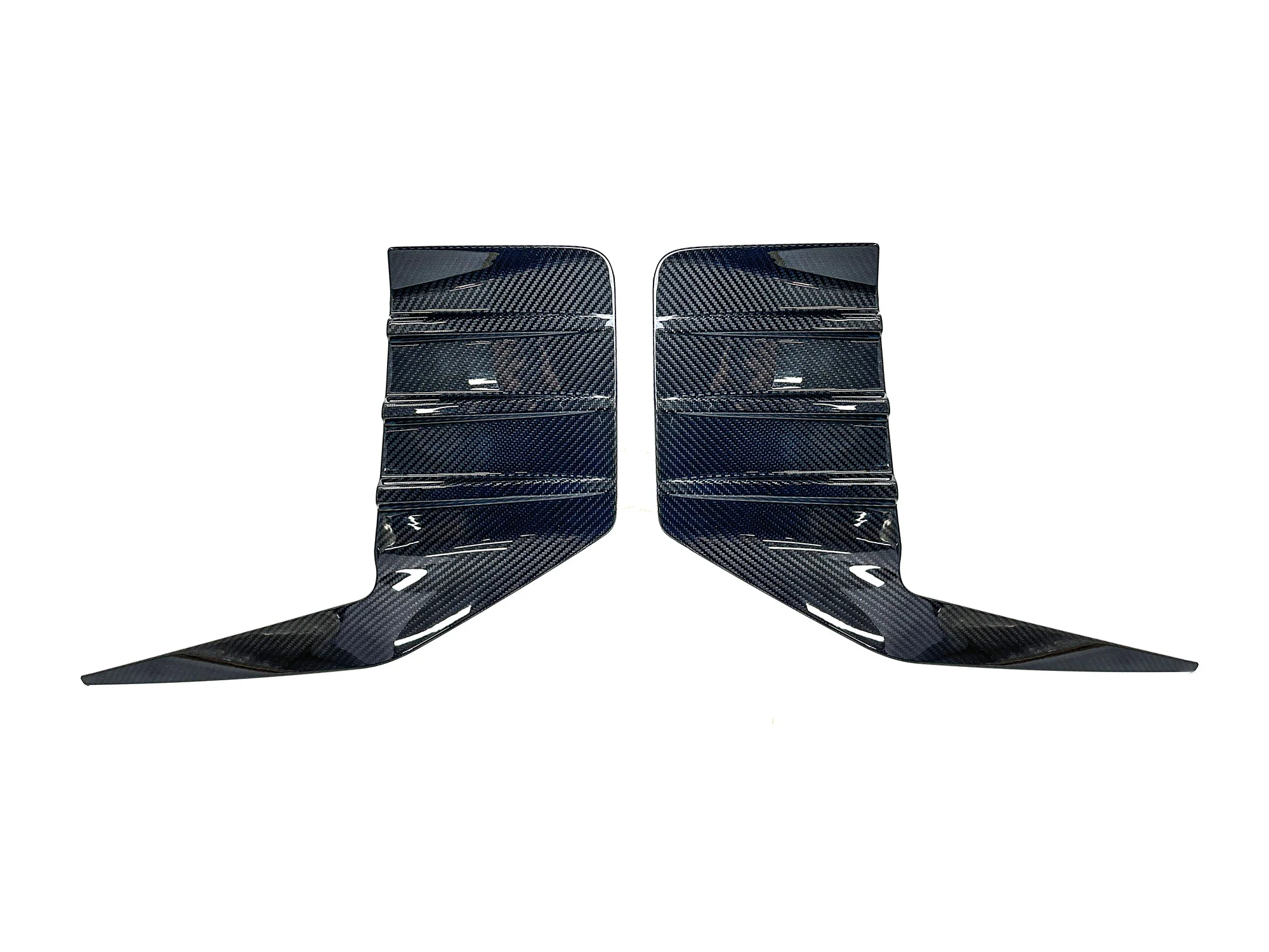 Dry Carbon Fiber Rear Bumper Side Vent Canards for BMW M2 G87 2023+ - Image 4