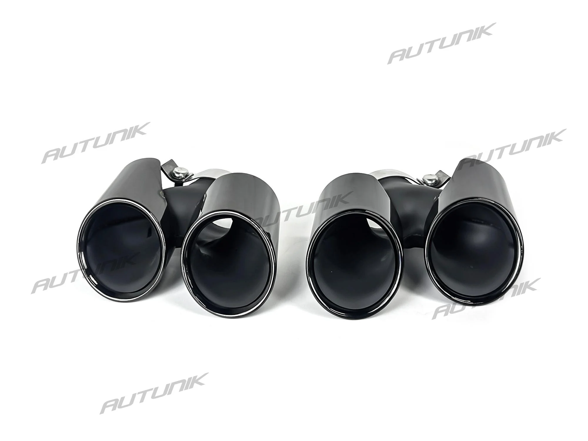 Exhaust Tips Black for Porsche 911 Carrera 991.2 NON-PSE 2017 2018 2019 - Image 10