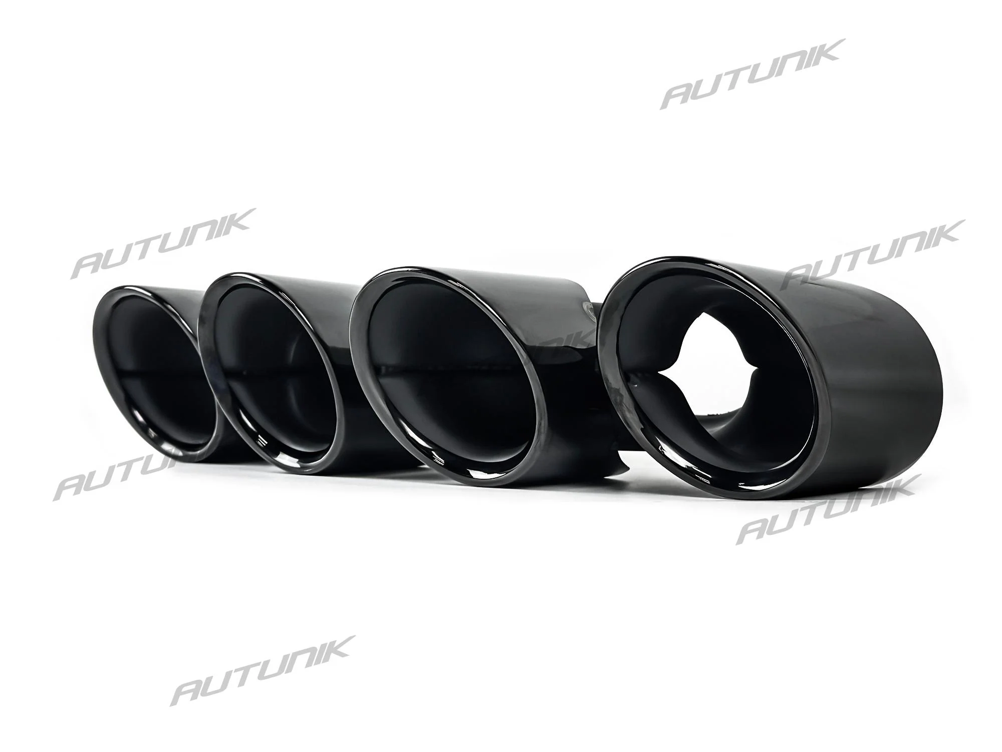 Exhaust Tips Black for Porsche 911 Carrera 991.2 NON-PSE 2017 2018 2019 - Image 7