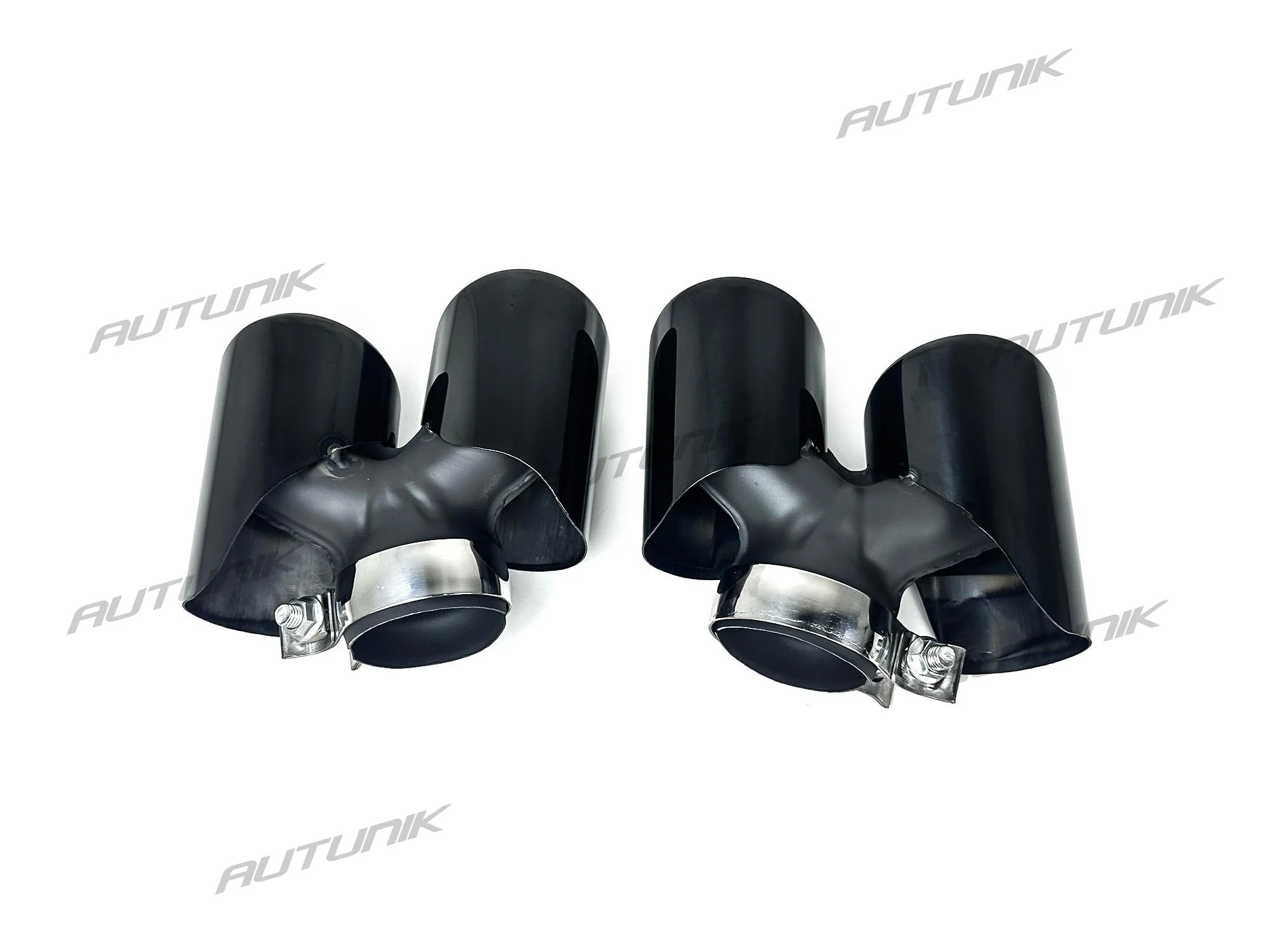 Exhaust Tips Black for Porsche 911 Carrera 991.2 NON-PSE 2017 2018 2019 - Image 9