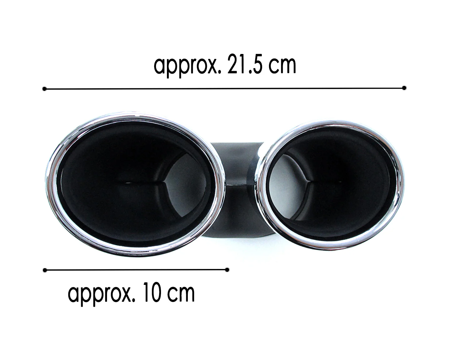 Rear Diffuser + Silver Exhaust Tips for Mercedes E W213 Sedan E300 E400 E550 AMG 2017-2020 di30 - Image 12