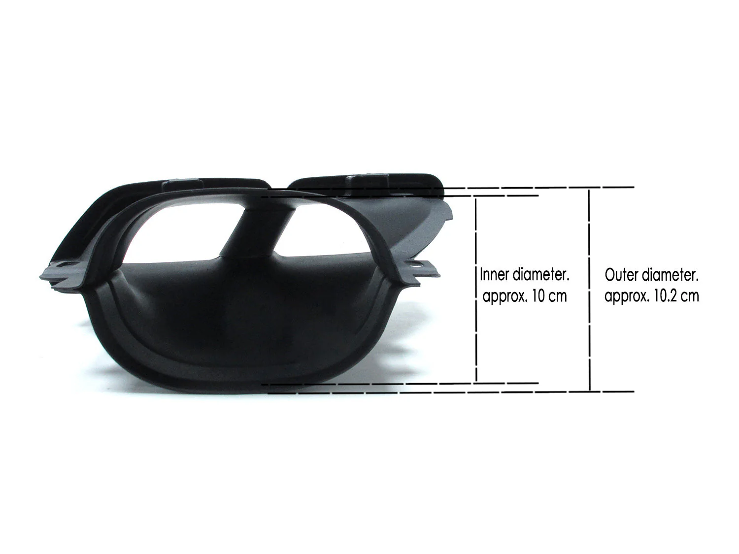 Rear Diffuser + Black Exhaust Tips For Mercedes W213 Sedan AMG Pack 2016-2020 - Image 13