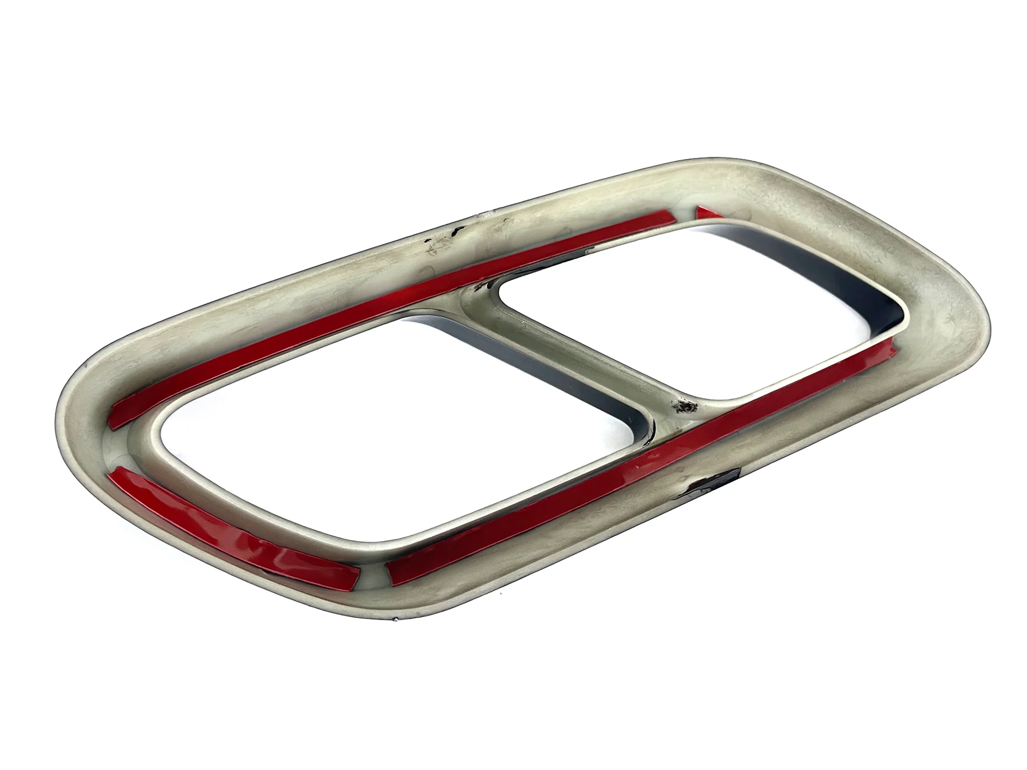 For 2022-2023 Mercedes Benz C-Class W206 Black Rear Exhaust Pipe Cover Trims - Image 12