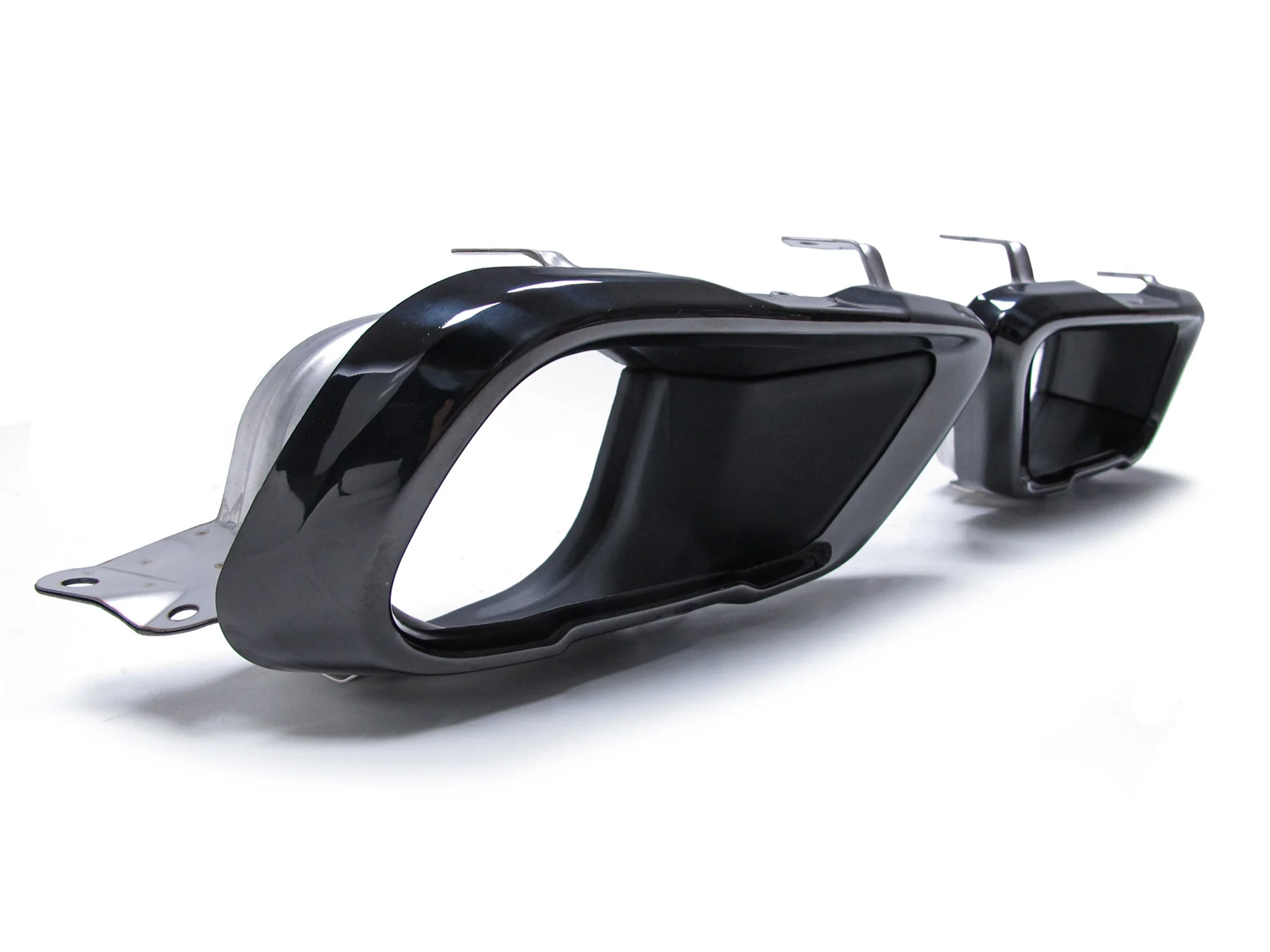 Black Exhaust Tail Tips Fit BMW X5 X6 X7 G05 G06 G07 2019-2026 - M Sport Only - Image 7