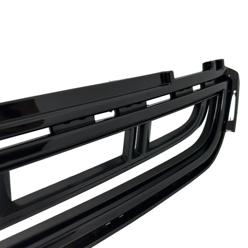 Black Front Upper Grille + Bumper Lower Grill For  Cadillac XTS 2013-2017 w/o Camera - Image 12