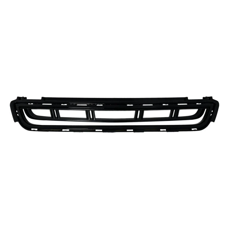 Black Front Upper Grille + Bumper Lower Grill For  Cadillac XTS 2013-2017 w/o Camera - Image 7