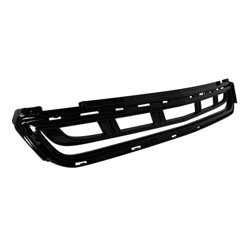 Black Front Upper Grille + Bumper Lower Grill For  Cadillac XTS 2013-2017 w/o Camera - Image 8