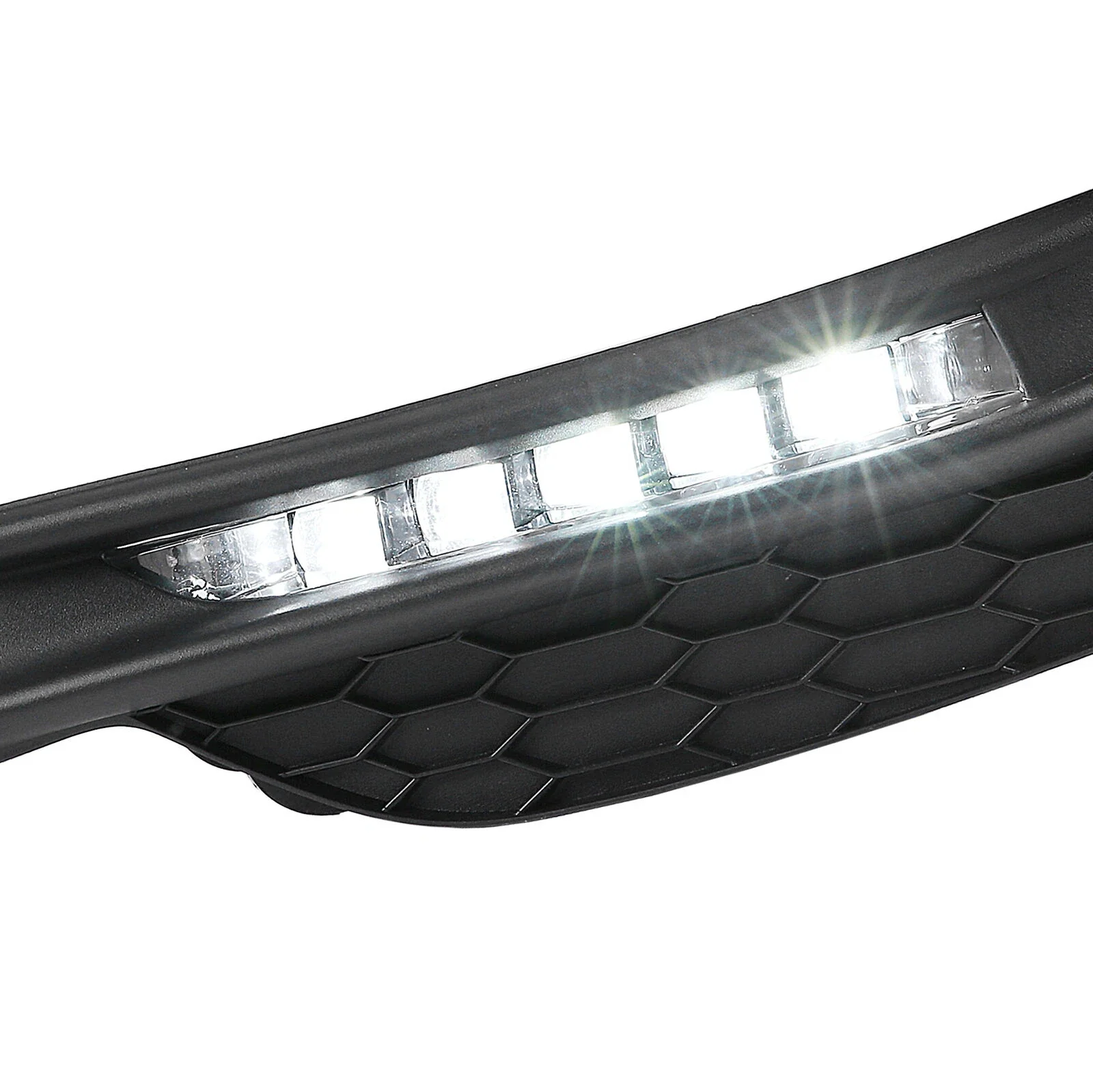 LED Fog Lights For 2016 2017 Honda Accord 4DR Bumper Turn Signal Lamps w/Wiring - Image 6