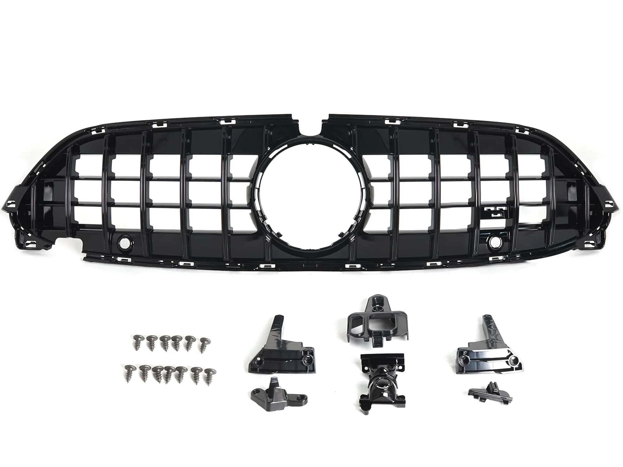 Fit 2024+ Mercedes CLE C236 A236 CLE300 CLE450 CLE53 Front Bumper Grille GT Style - Image 4