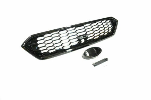 Black Front Upper Bumper Grille for Subaru WRX STi 2018-2020 - Image 5