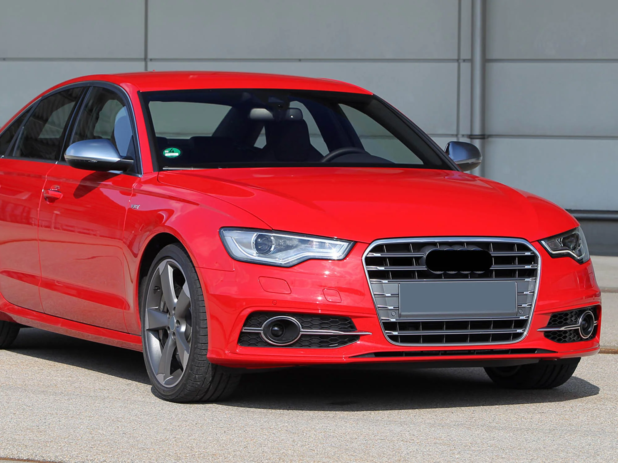 Chrome Front Grille for AUDI A6 C7.5 S6 2016-2018 fg212 - Image 3