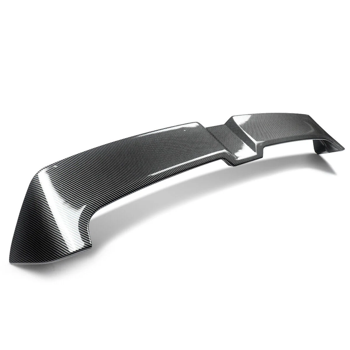 Carbon Look Rear Roof Spoiler Wing For 2008-13 VW Golf 6 MK6 GTI R - Image 2