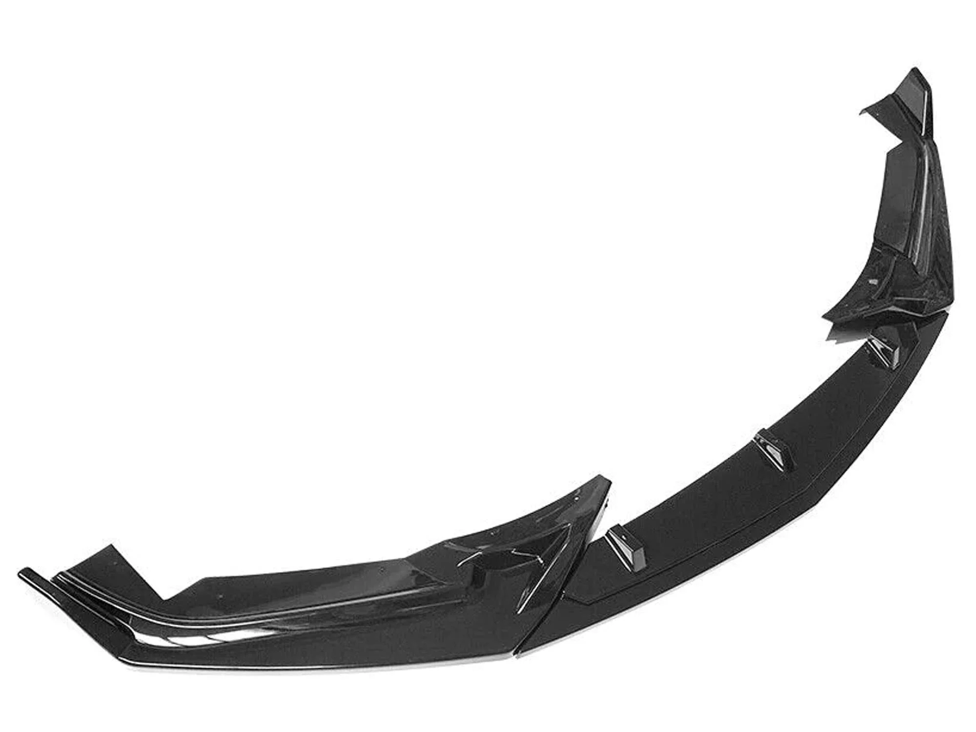 Fits 2020-2024 Cadillac CT5 3PCS Gloss Black PP Front Bumper Lip Spoiler Splitter (NOT FIT CT5-V) - Image 3